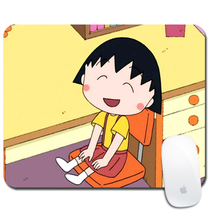 樱桃小丸子艺术时尚鼠标垫定制超大加厚游戏周边笔记本电脑桌面垫