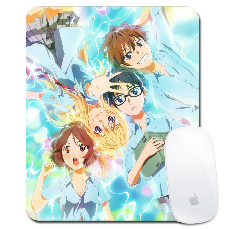 四月是你的谎言鼠标垫四月は君の嘘宫园薰二次元周边电脑桌面垫厚