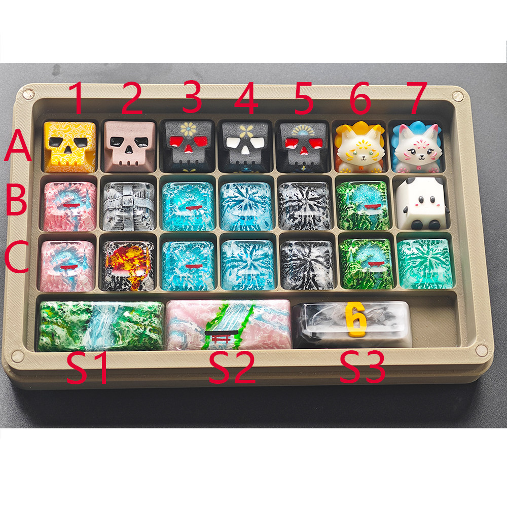 机械键盘个性树脂键帽尾货清库每周更新福利键帽