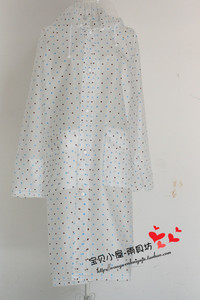 出日韩时尚透明成人女士旅游专用电动车雨衣