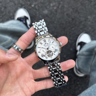 全自动机械表学生防水男表 手表男款 送男朋友生日礼物正品 名牌男士