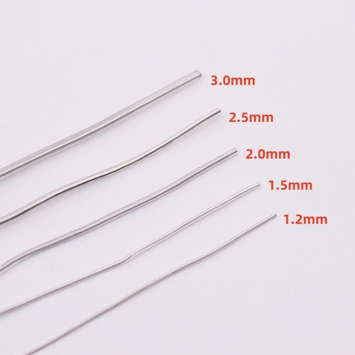 diy定型条包胶铝线骨架钩针编织