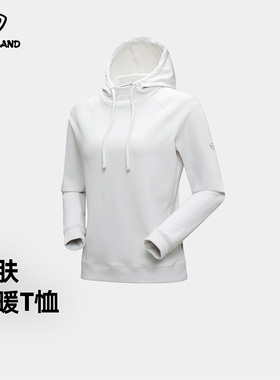 商场同款诺诗兰户外T恤女式2025秋冬新款防静电长袖T恤NTSFT2876S