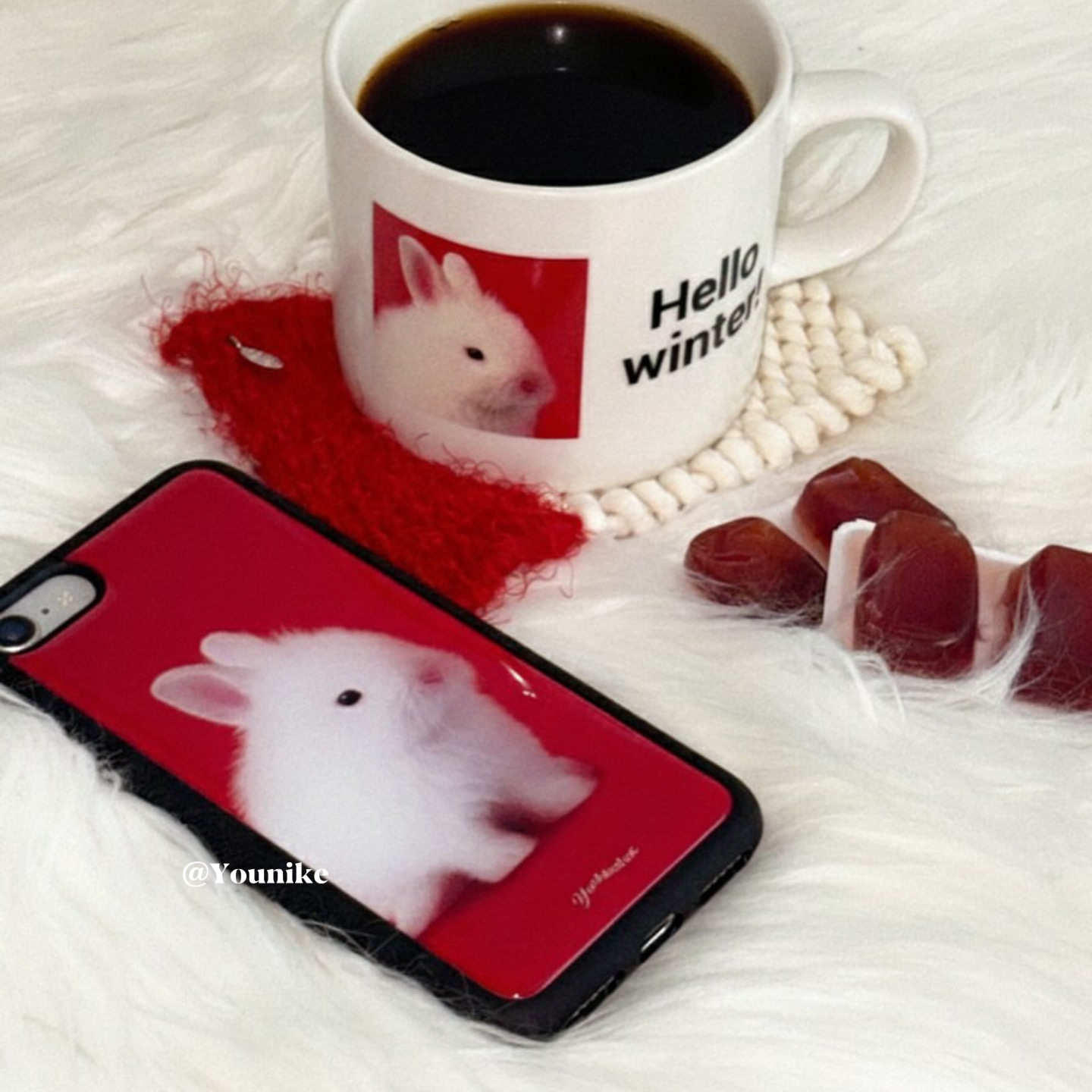 韩系ins复古喜庆新年红色兔子防滑适用iphone17pro/17promax保护壳苹果16手机壳16promax保护套15/13/14外壳,3C数码配件,手机保护套/壳,淘宝优惠券,粉丝福利购,淘宝优惠卷