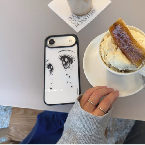 少女昭和漫刊星星防滑手机壳韩系