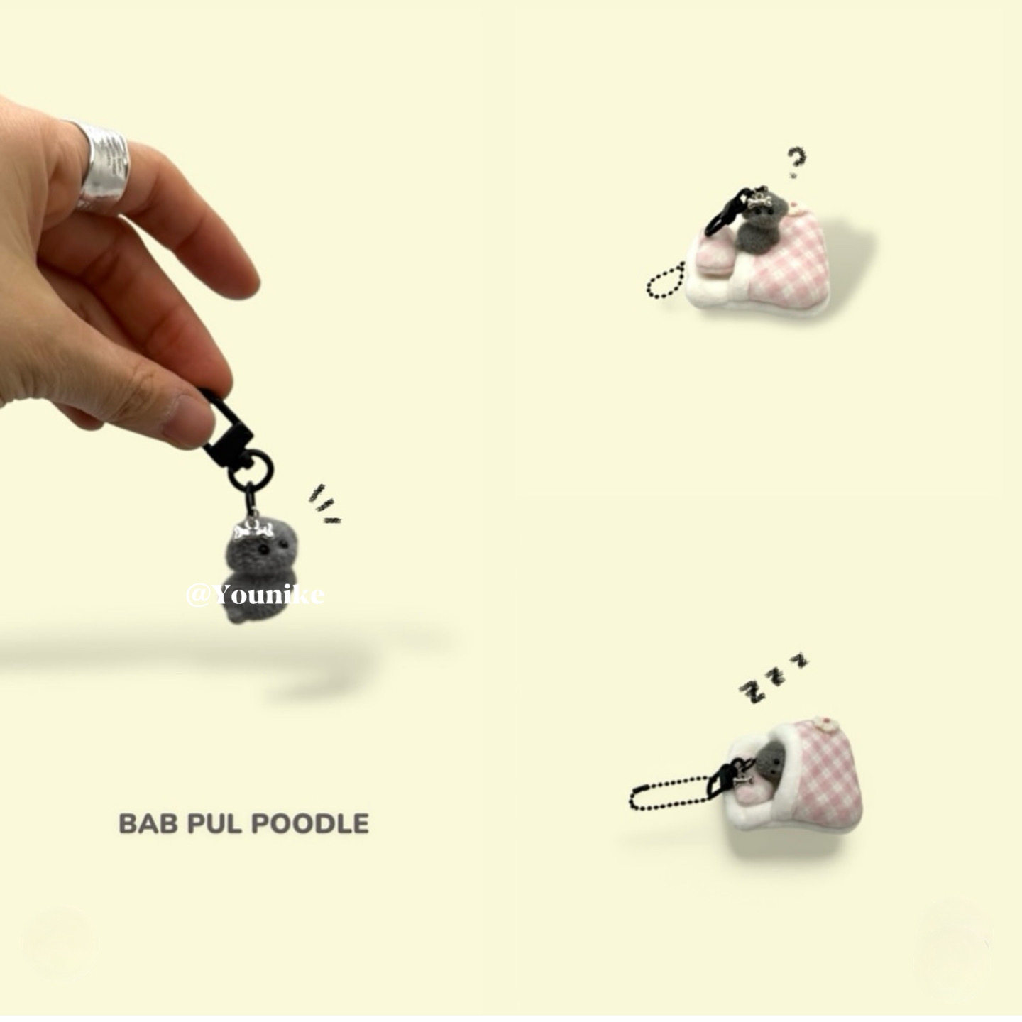 韩系ins可爱的狗狗与被窝暖心治愈车钥匙扣AirPods挂饰包包挂件萌,服饰配件/皮带/帽子/围巾,包挂件,淘宝优惠券,粉丝福利购,淘宝优惠卷