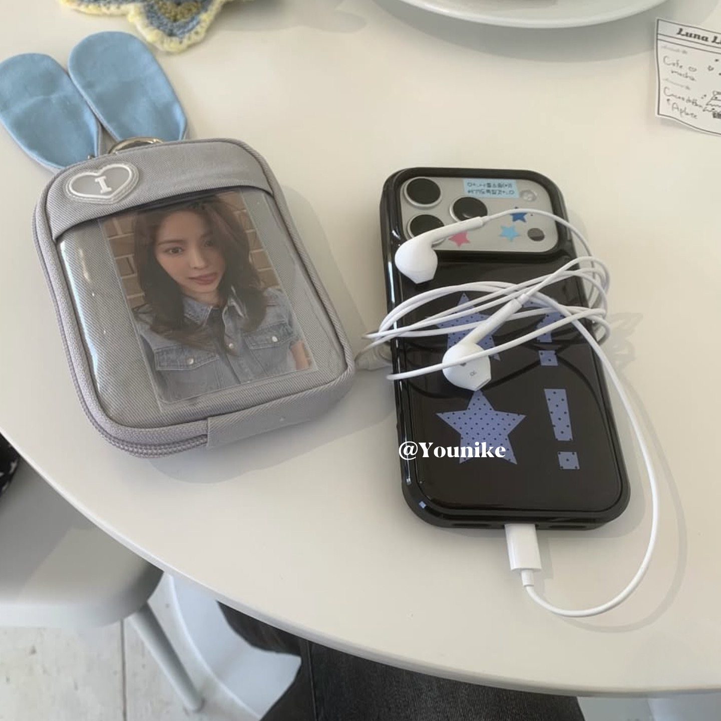 韩系少女感轻亚甜酷星星元素防滑适用iphone17pro/17promax保护壳苹果16手机壳16promax保护套15/13/14外壳