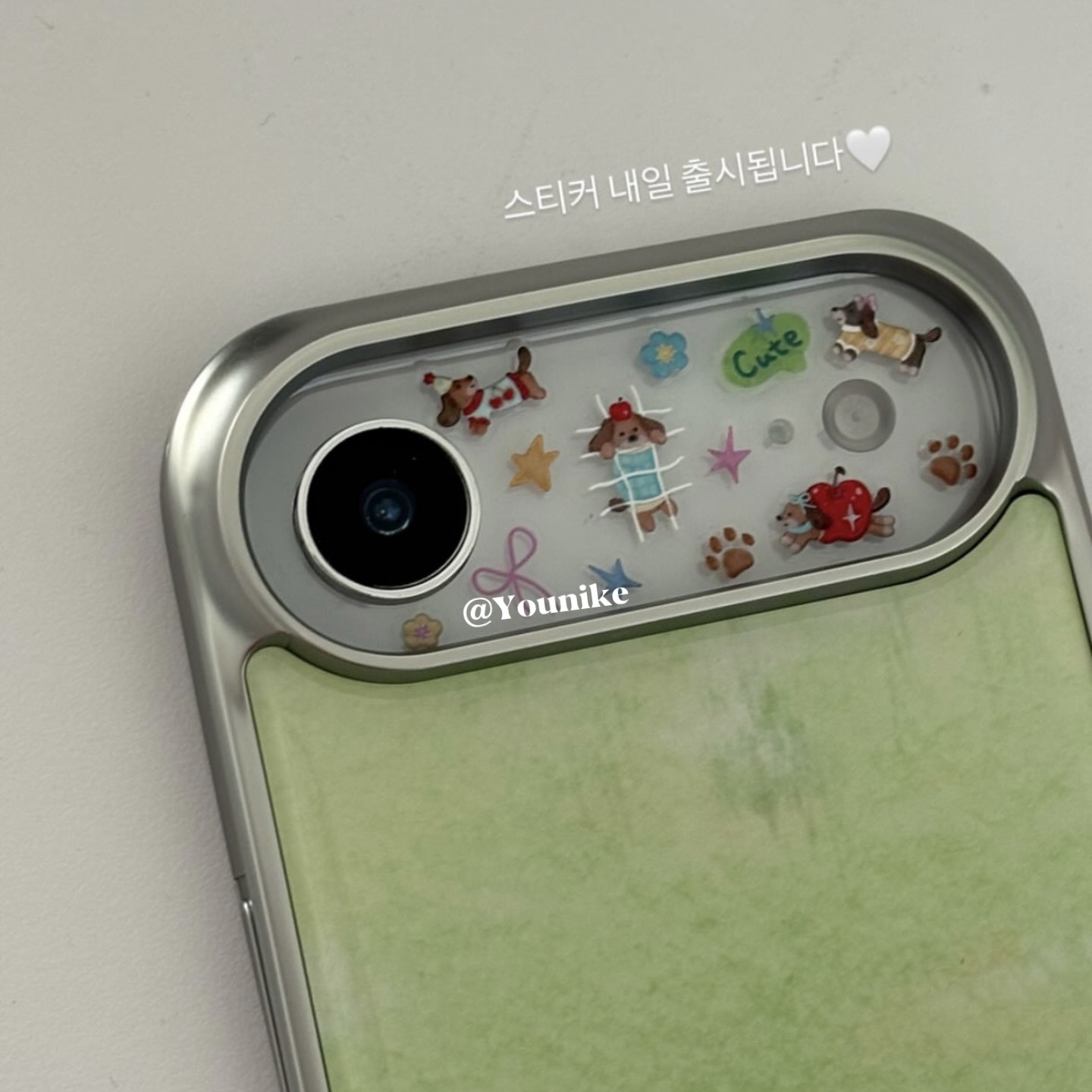 韩系ins可爱小众狗狗插画贴纸