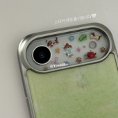 韩系ins可爱小众狗狗插画贴纸高清镜头膜防刮花适用iphone17 16pro贴膜镜头膜17promax保护膜 17pro