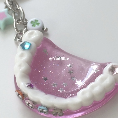 韩系ins手作亮片闪粉钥匙扣包挂