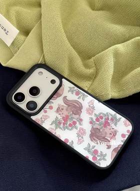 复古庄园里的小动物韩系手机壳