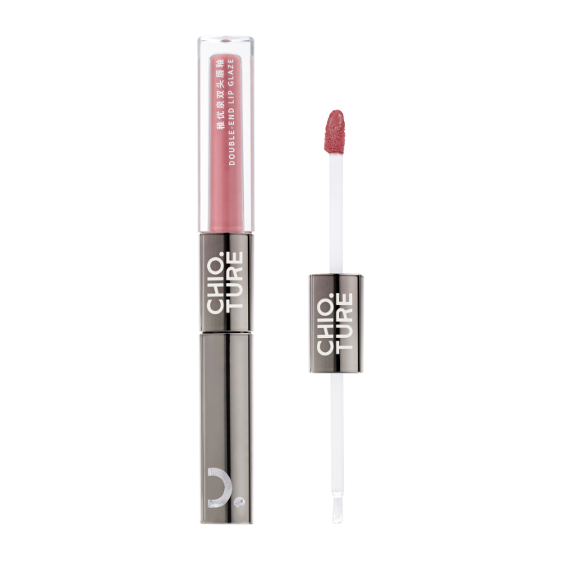 稚优泉双头唇釉口红水光唇蜜锁色固妆保湿正品zb