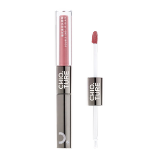 稚优泉双头唇釉口红水光唇蜜锁色固妆保湿正品zb