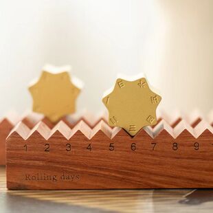 时间丈量万年历创意摆件生日礼物送老师同事公司伴手礼物创意礼品