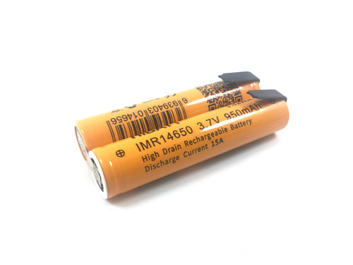 14650动力电池组 2串连7.4V航模 电动工具 手电筒水弹动力锂电池