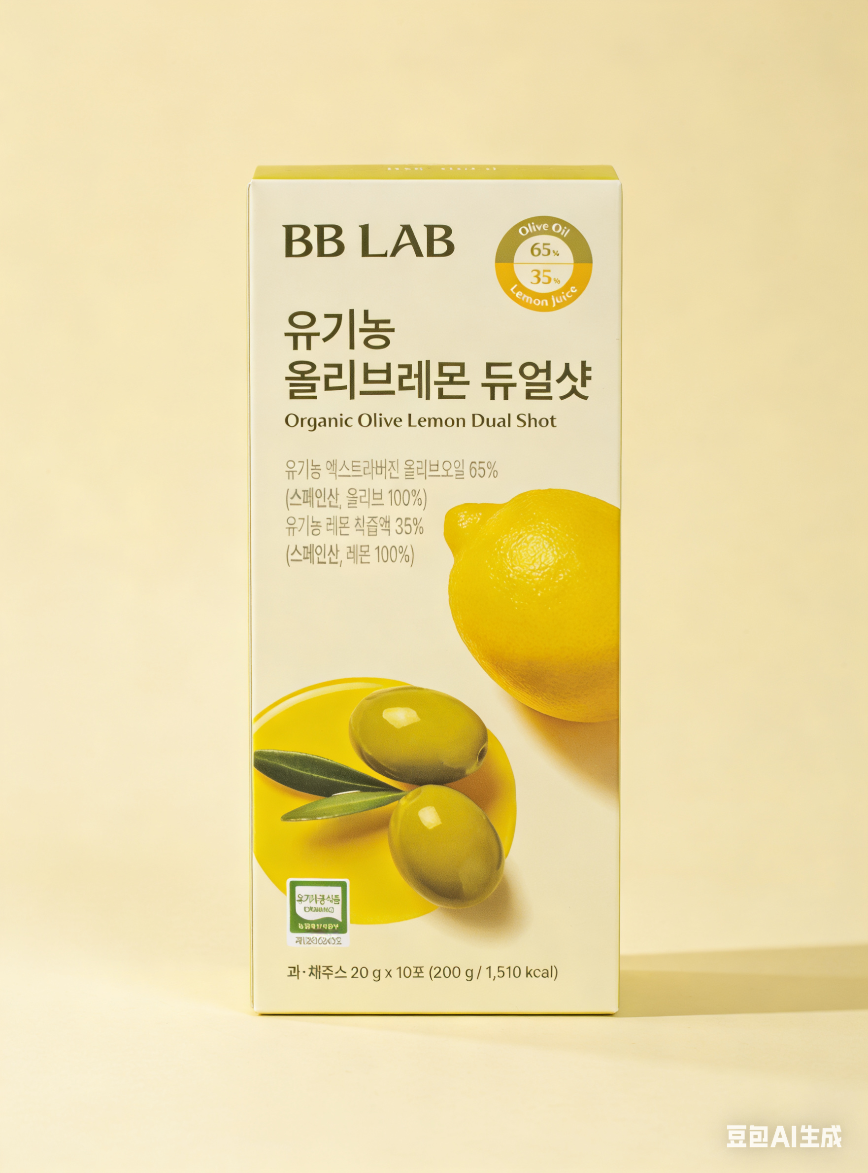 韩国原装进口橄榄柠檬汁直饮条K氧绿色健康新低分子胶原蛋白S