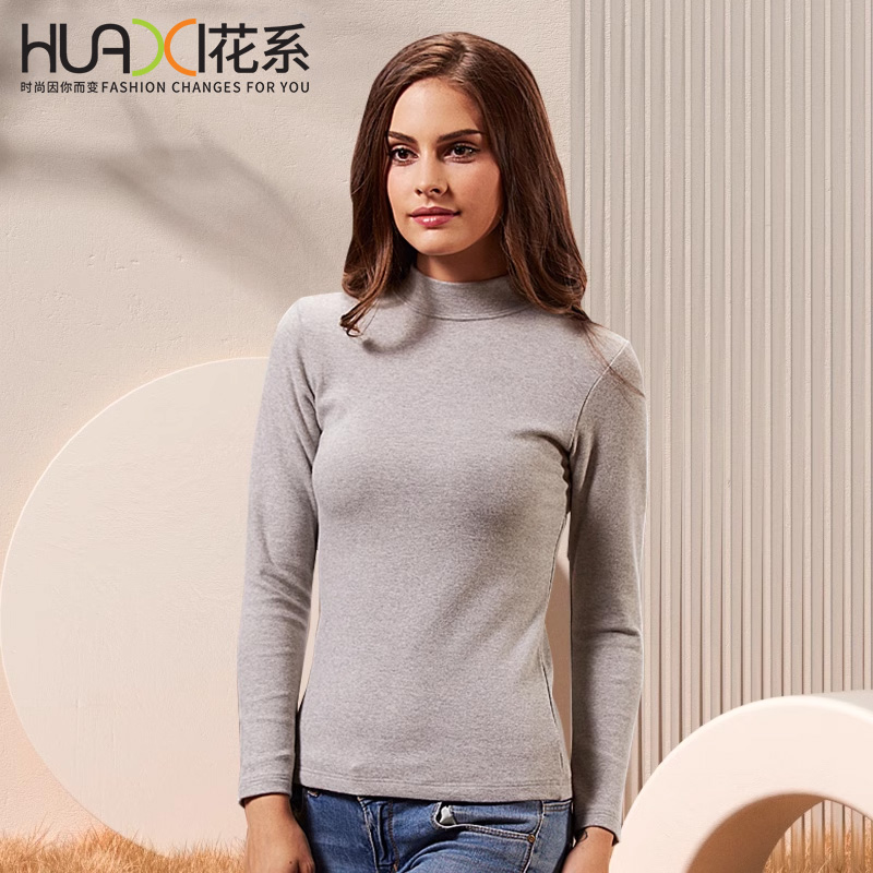 花系中高领保暖内衣女单件上衣长袖加厚外穿打底棉毛衫秋衣女冬季,女士内衣/男士内衣/家居服,保暖上装,淘宝优惠券,粉丝福利购,淘宝优惠卷