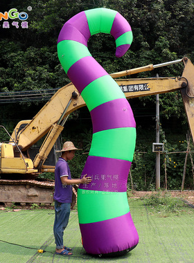 充气紫绿色章鱼爬墙触角酒吧花园商场活动广场海洋主题美陈气模装