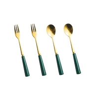 Emerald 2 Fruit Fork+2 Spoon