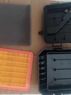 船外机196CD LC1P65草坪机空滤总成 隆鑫196CC垂直轴地钻空滤支架