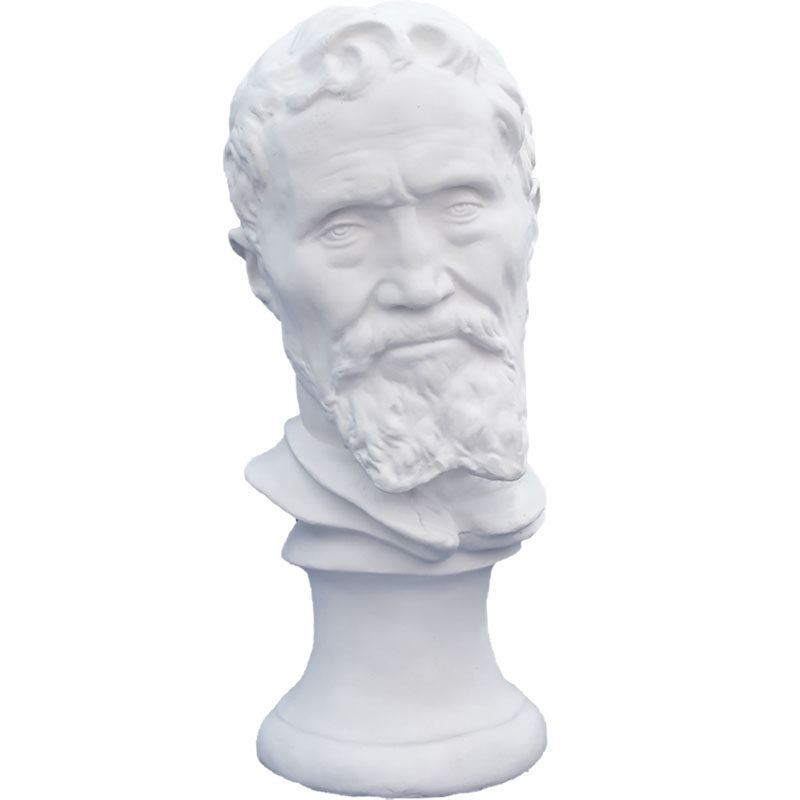 米开朗基罗石膏头像大号素描雕塑模型婚礼摄影装饰道具摆件雕像u.