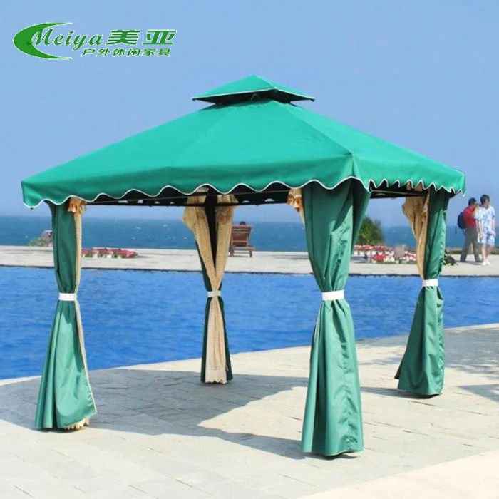 乐园户外遮阳棚雨棚庭院汽车室外四脚凉亭广告罗马帐篷烧烤凉亭