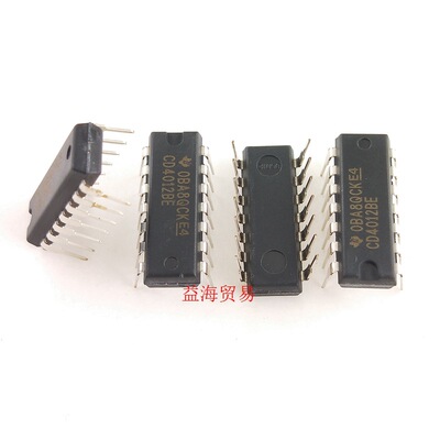 全新原装CD4012BE型号：CD4012封