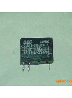 正品OEG王利OUAZ-SH-124DZ小型功率继电器一开一闭5脚24VDC 1A