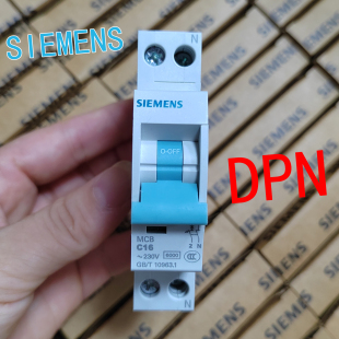 DPN断路器16A空气开关20A安25A两进两出32A家用 SIEMENS西门子R70