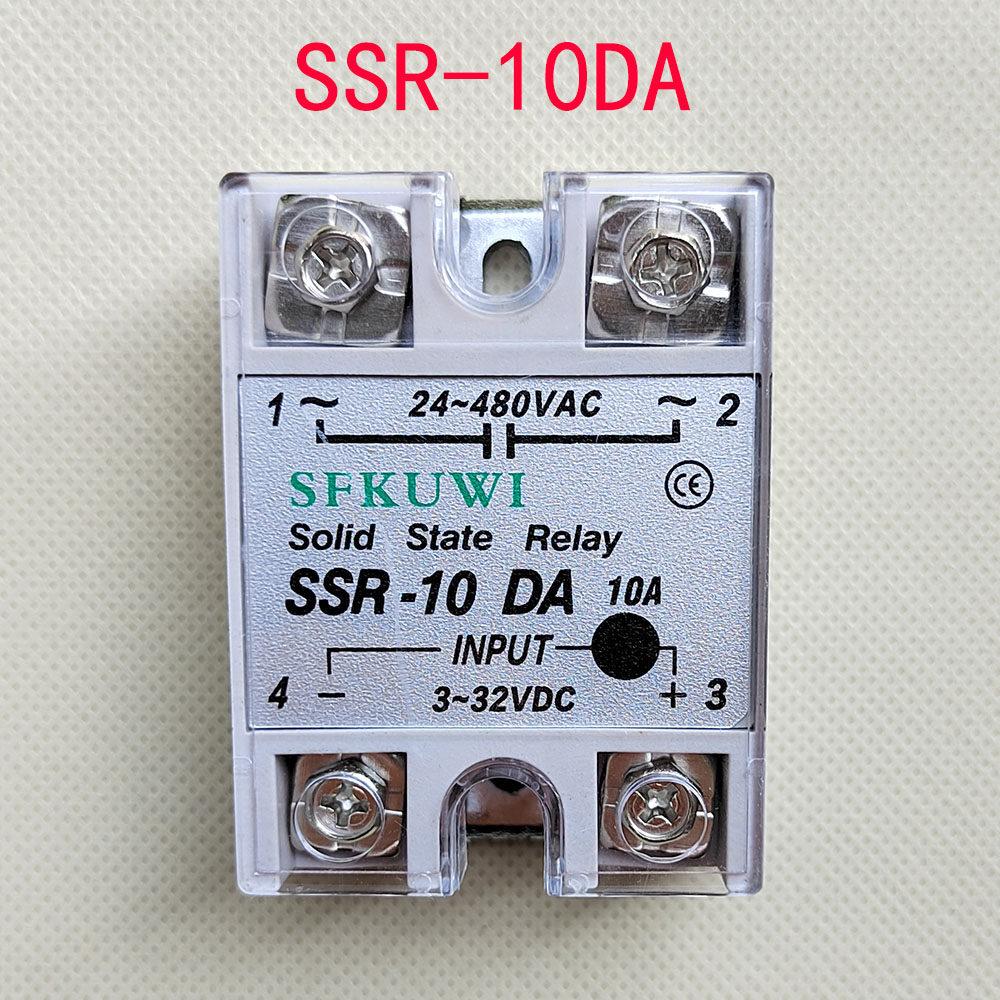 SFKUWI单相固态继电器SSR-10DA 60DA Solid State Relay 220V_虎窝淘
