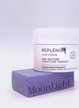 Topix Replenix焕颜柔肤保湿晚霜50g绿茶抗皱保湿舒缓修护面霜