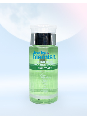 美国bye bye blemish茶缕控油美肤水金缕梅茶树保湿爽肤水