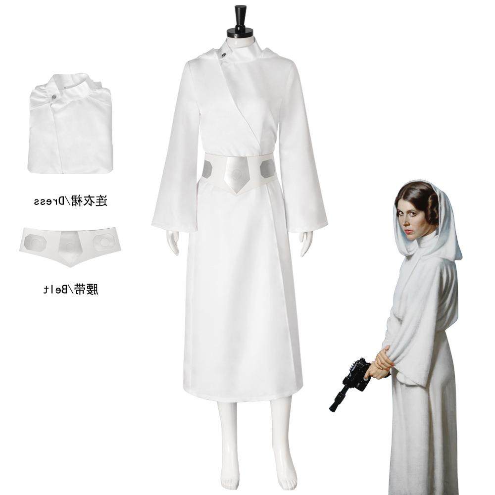 星球大战莱娅公主白色裙