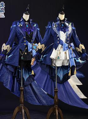 梦想家原神游戏cos服 水神芙宁娜cosplay蓝色服装女