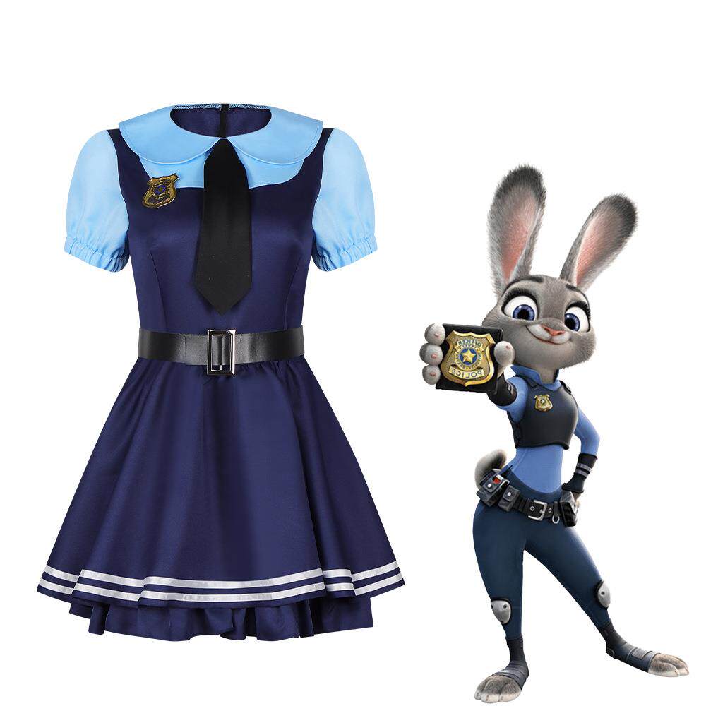 疯狂动物城2cos服兔子警