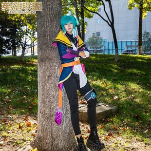 梦想家町西驰英雄联盟心之钢男团cos服厄斐琉斯cosplay二次元游戏