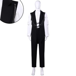 高还原现在多闻君是哪一面cos服坂口樱利黑色打歌服cosplay动漫表