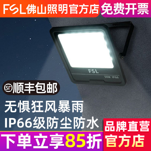 佛山照明IP66防水投光灯