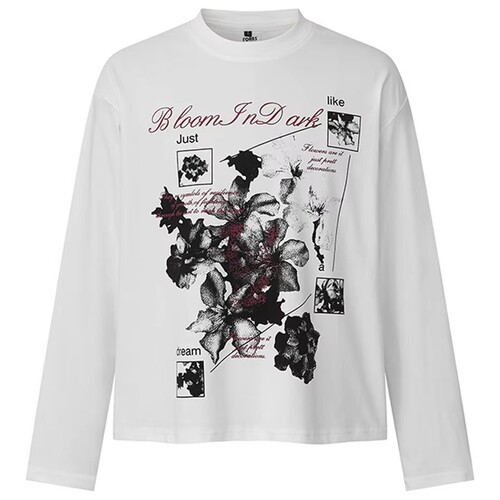 LargesizefloralT-shirt