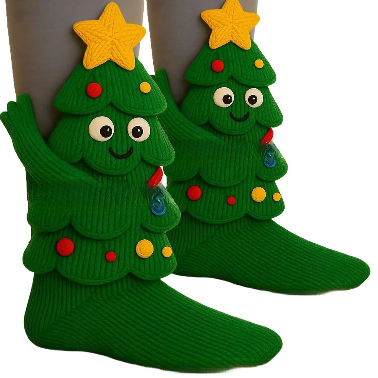 3D Knitted Animal Socks Novelty Christmas Gift