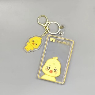 holder Keychain card camera keychain acrylic