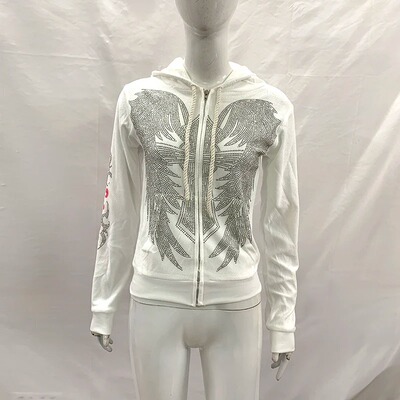 Zipperhoodedsweatshirt.
