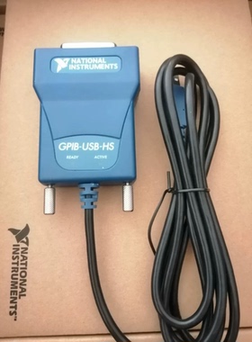 美国原装正品采集板卡NI GPIB-USB-HS 187965G-01L USB转GPIB线