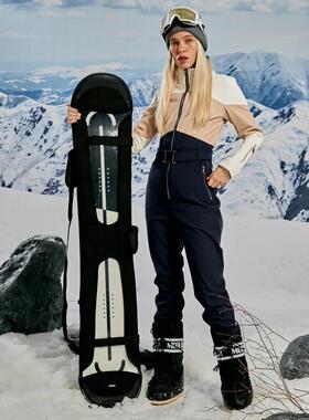 FASAIP单板滑雪服套装连体修身男女双板保暖防风防水潮牌雪服雪裤