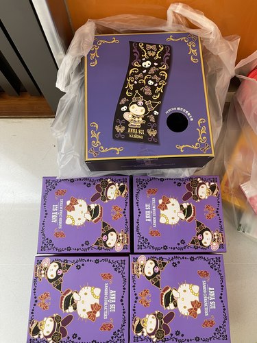 香港711正品AnnaSui安娜苏三丽鸥卡通毛绒公仔酷乐米HelloKitty