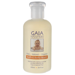 and 澳洲直郵 GAIA bath wash天然有機嬰兒沐浴露250ml body