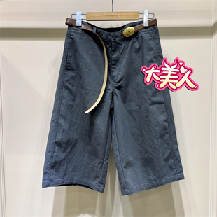 B2S3K171-669BANANABABY2026夏季香蕉宝贝专柜直筒百搭时尚中裤