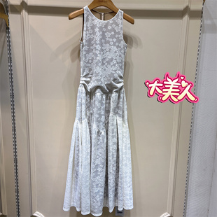 B2S1L212-899BANANA BABY2026春专柜香蕉宝贝蕾丝肌理连衣裙