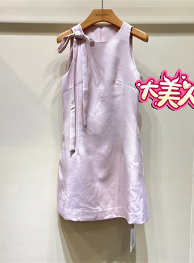 B2S2L116-799BANANABABY2026夏香蕉宝贝正品蝴蝶结工字背心连衣裙