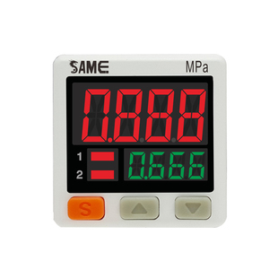 SAME压力开关量输出传感器数显气压表负压表数字电子真空表SP01PC